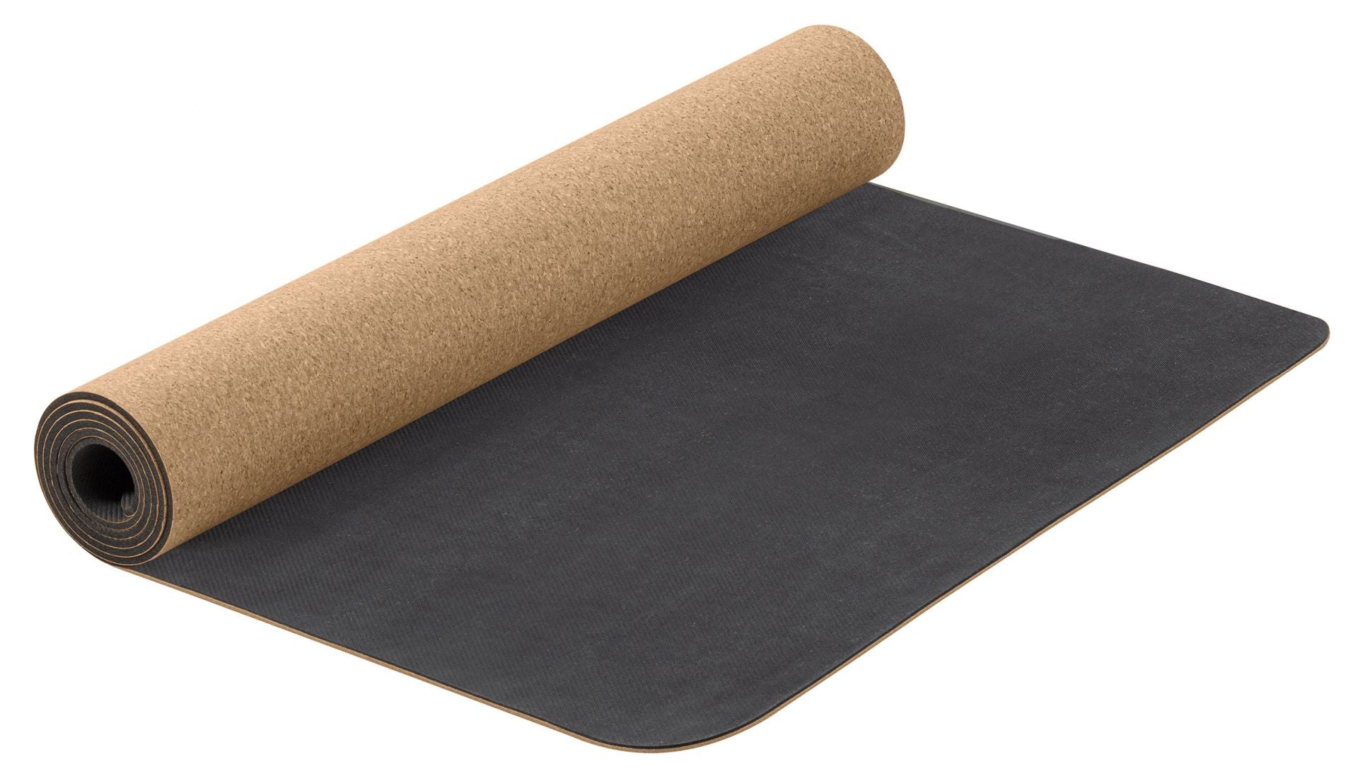 Tapis de yoga Airex Yoga ECO Cork, tapis de gymnastique en liège semi-enroulé, pour le yoga et l'entraînement sur tapis