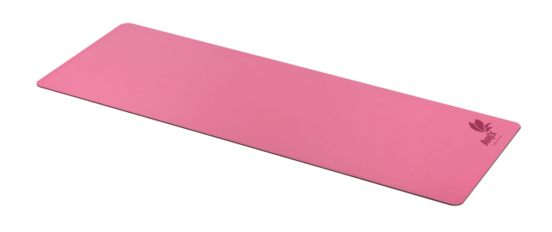 Airex Yoga Eco Grip Mat, pink, non-slip and PVC-free, for yoga therapy