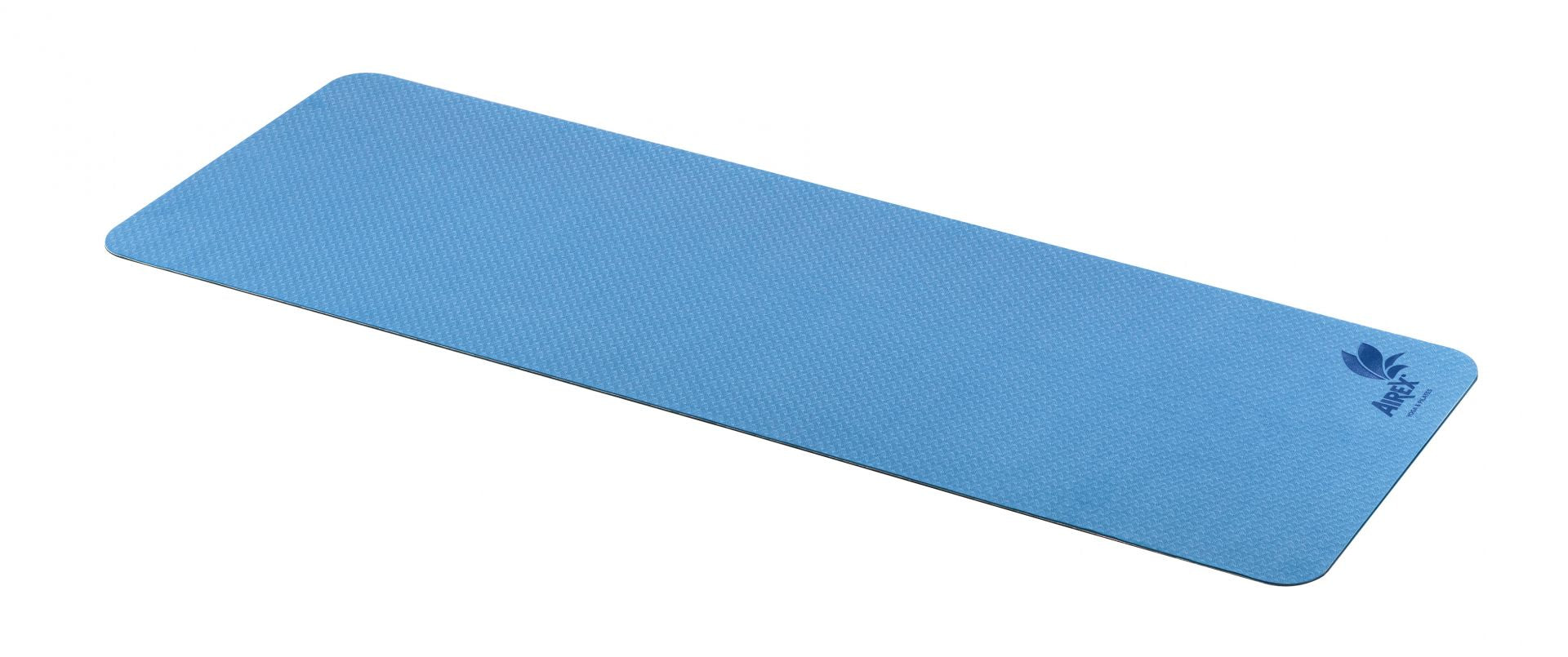 Tapis de yoga Airex Yoga Eco Pro bleu, tapis de yoga antidérapant sans PVC, pour le yoga et les étirements