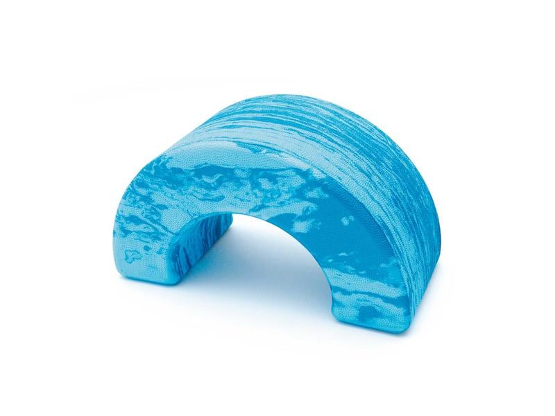 SISSEL Pilates Roller Head Align Dynamic bleu-marbré
