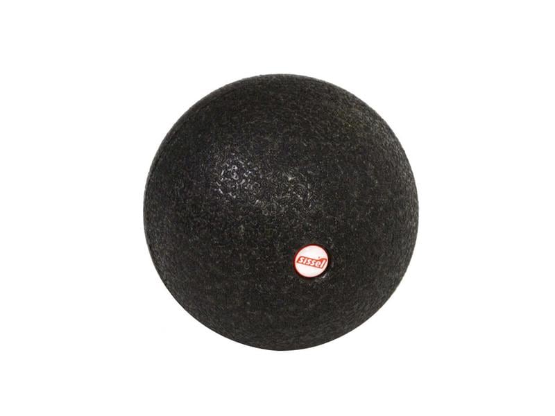 SISSEL Myofascia Ball, Small, 8 cm, Black—a fascia ball for targeted pressure massage in physical therapy