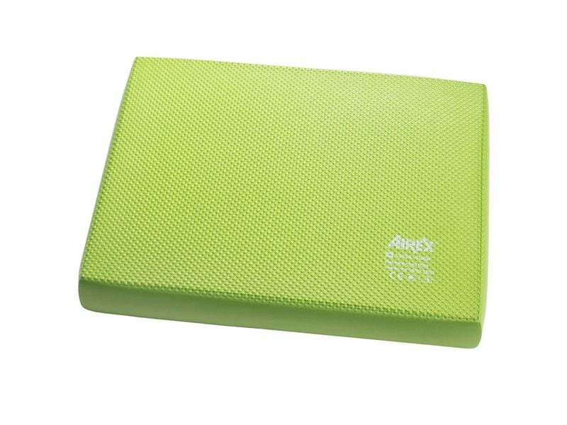 AIREX Balance Pad Elite Kiwi, antimicrobial with a waffle pattern, for balance and proprioception training