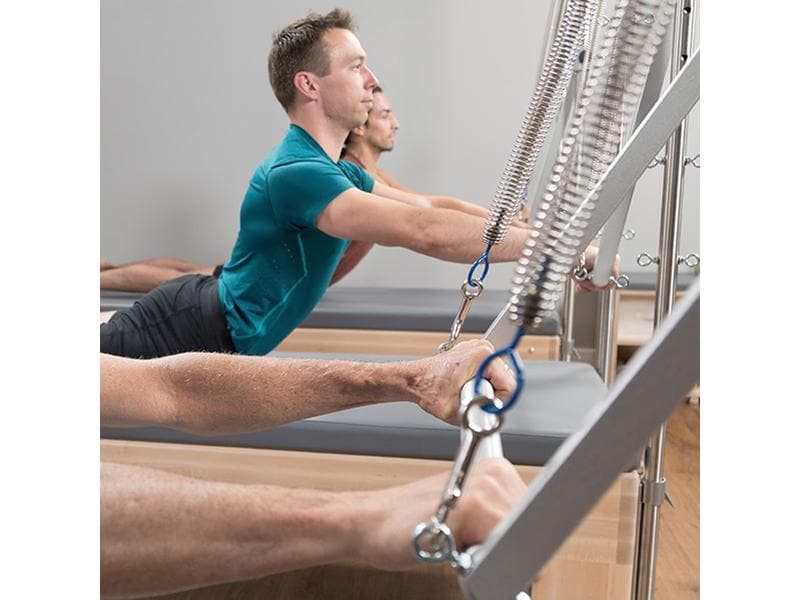 Balanced Body Trapeze Short Spring - rot (mittel)