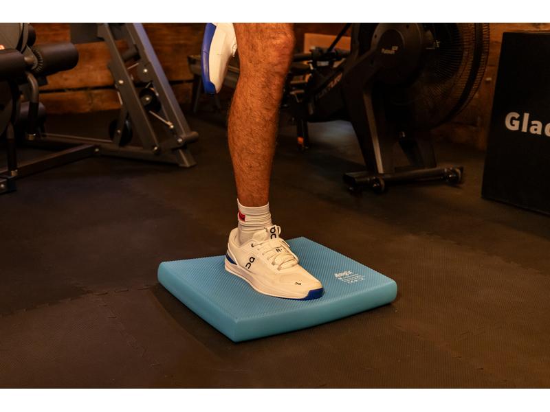 Airex Balance Pad Elite Blue, Balance Trainer, for Proprioceptive Training and Rehabilitation