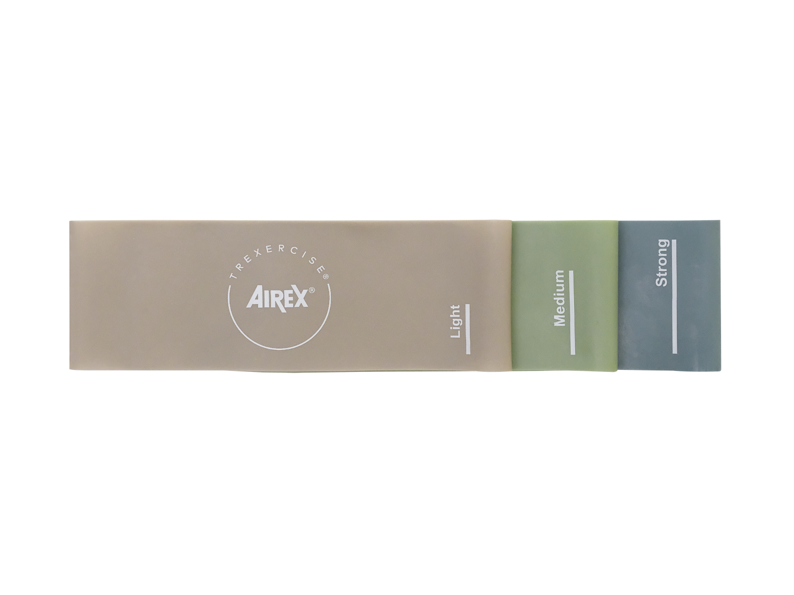AIREX TrExercise Mini Band Loop Set, Fitness Bands in 3 Resistance Levels, for Rehabilitation