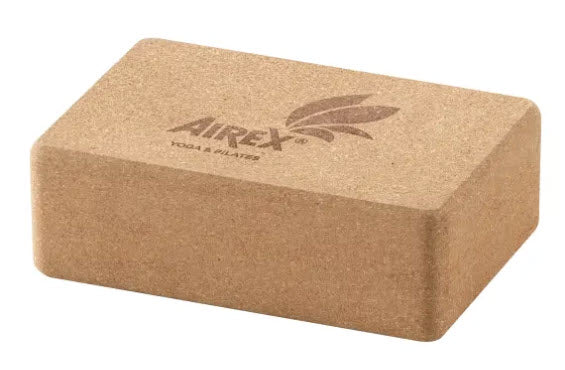 Bloc de yoga Airex ECO Cork en liège naturel, isolant et sans PVC, pour le yoga et la rééducation