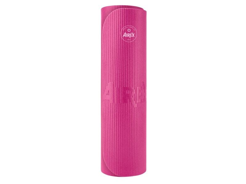 Airex Fitline 140 rose, enroulé, tapis d'entraînement antidérapant pour le Pilates au sol et la rééducation