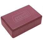 SISSEL Yoga Block Bordeaux