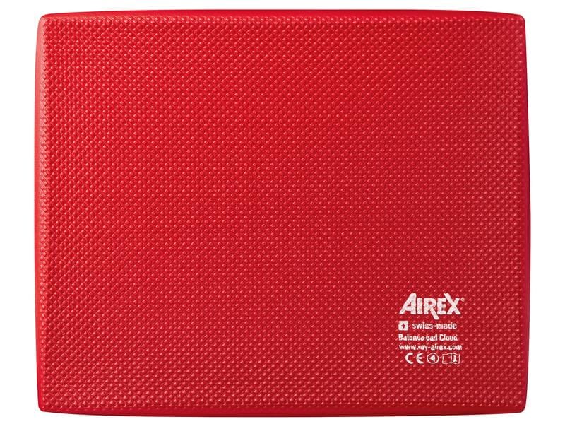 Airex Balance Pad Cloud (Red), Balance Trainer for Proprioception Training and Rehabilitation