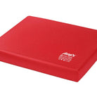 AIREX Balance Pad Cloud, red, with a non-slip waffle pattern, for balance training and rehabilitation