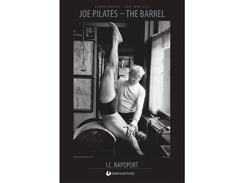 Balanced Body Poster - Joe Pilates - The Barrel