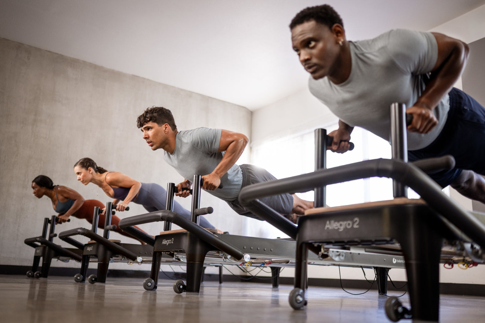 Balanced Body Bars for the Anniversary Allegro 2 Reformer