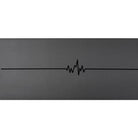 Airex Heartbeat Anthracite, Non-Slip Yoga Mat, for Yoga and Pilates