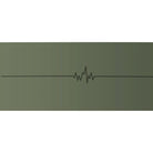 Airex Heartbeat Olive, non-slip yoga mat made from recycled PU, for yoga and Pilates