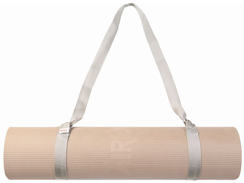 Airex TrExercise 140 sable, tapis d'entraînement avec sangle de transport, pour le Pilates et la kinésithérapie