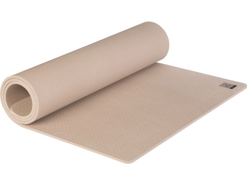 Airex TrExercise 140 sable, tapis d'entraînement avec rouleau pour les épaules, pour le Pilates et la kinésithérapie