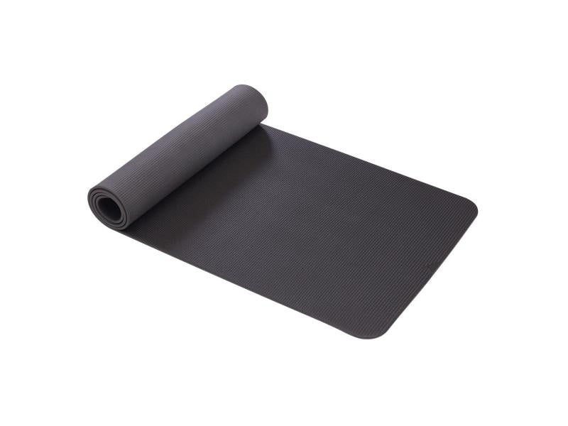 Airex Pilates 190 anthracite, tapis de yoga protégeant les articulations, pour le Pilates et la rééducation