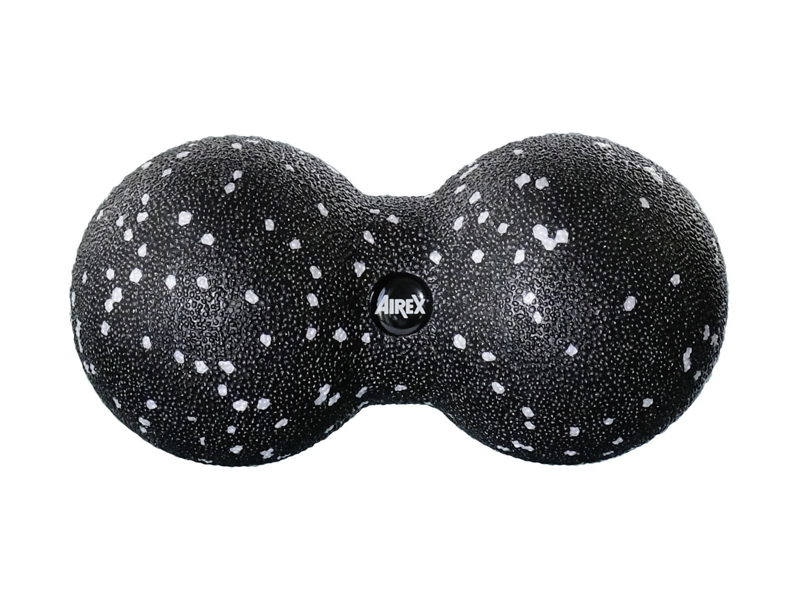 Balle de massage Airex Heartbeat Double, noir et blanc, balle de fasciathérapie double pour le massage des points gâchettes