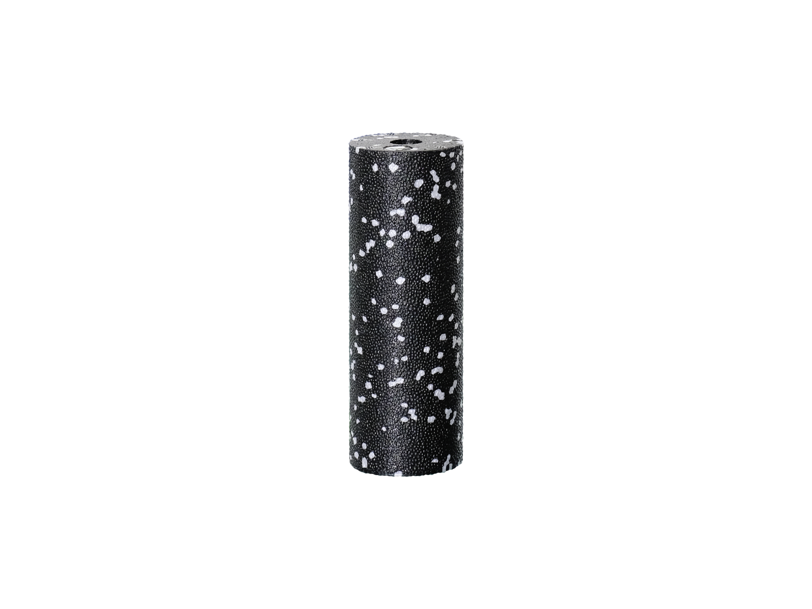 Airex Heartbeat Mini Foam Roller, black and white, compact, for fascia training and rehabilitation