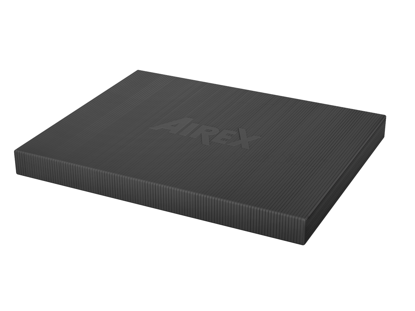 Airex Heartbeat Balance Pad noir, appareil d'entraînement à l'équilibre pour l'activation des muscles profonds, destiné à la rééducation